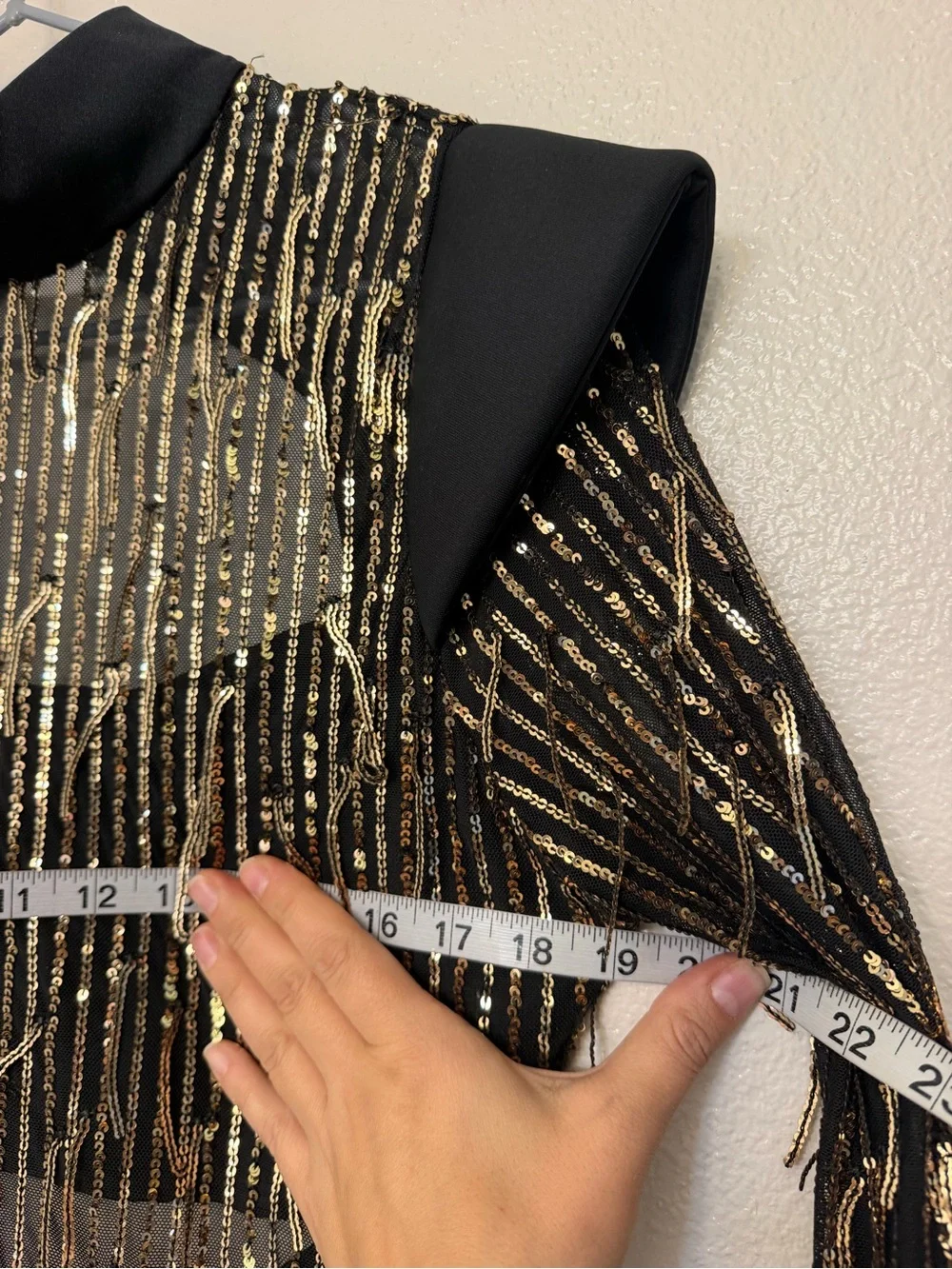 Weissman elite dance costume gold